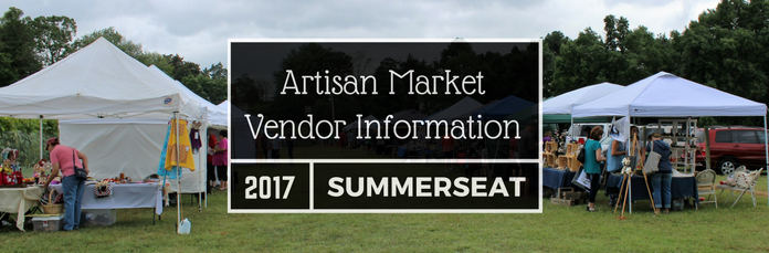 2017 Artisan Market Vendor Info
