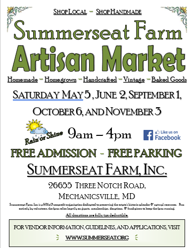 2018 Artisan Market Flyer – Summerseat Farm, Inc.